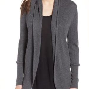 Leith Ribbed Shawled Cocoon Sweater